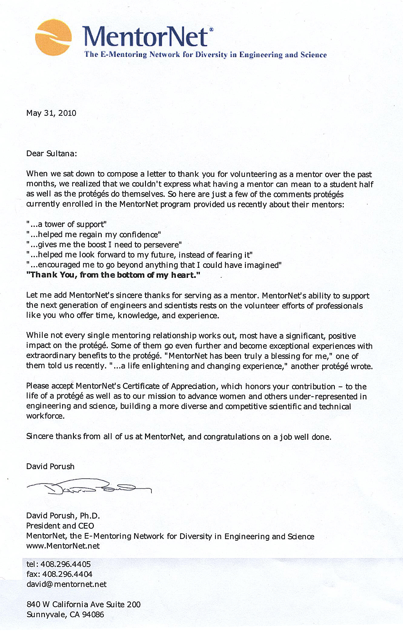 appreciation letter mentor 786 appreciation letter mentor 786