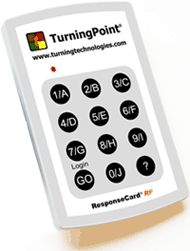 TurningPoint ResponseCard RF clicker