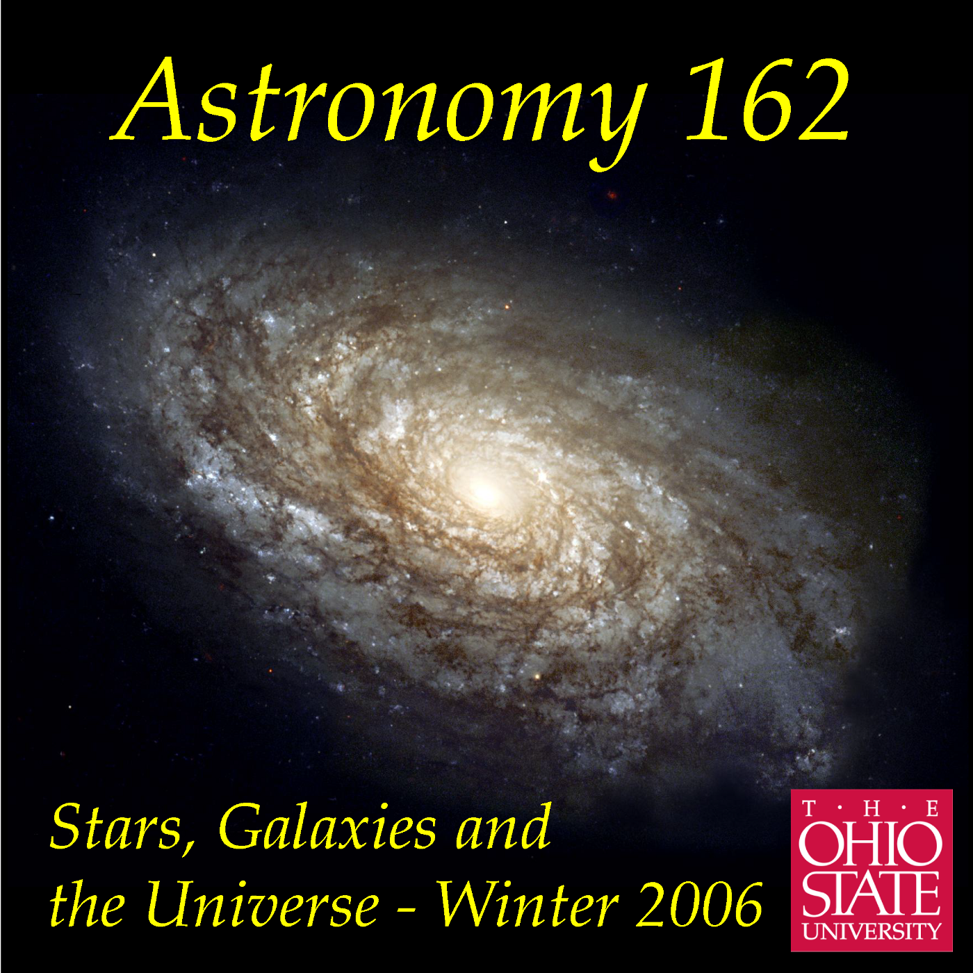 Astronomy 162 - Stars, Galaxies, & the Universe