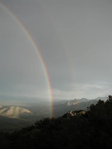 MDM Observatory Rainbow July 2001