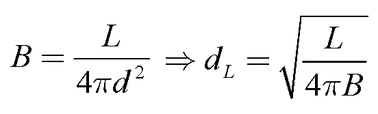 Luminosity Distance Formula