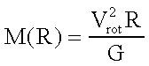 Galaxy Mass-Rotation Formula