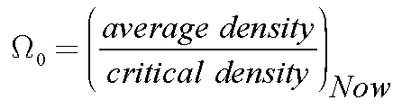 Density Parameter: Omega_0