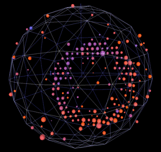 Output of a neutrino detector
