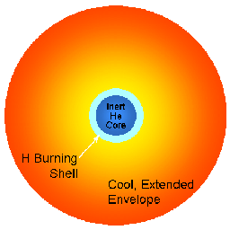 Red Giant Star Interior