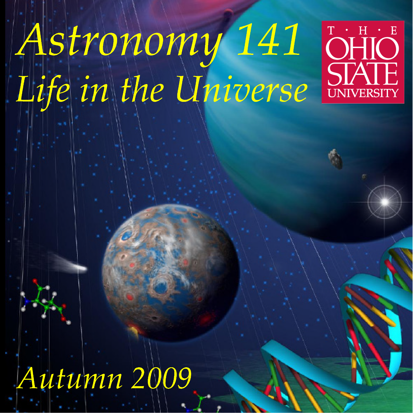 Astronomy 141 - Life in the Universe - Autumn Quarter 2009 Podcast artwork